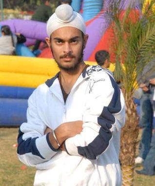 Manjot Singh In White Jacket