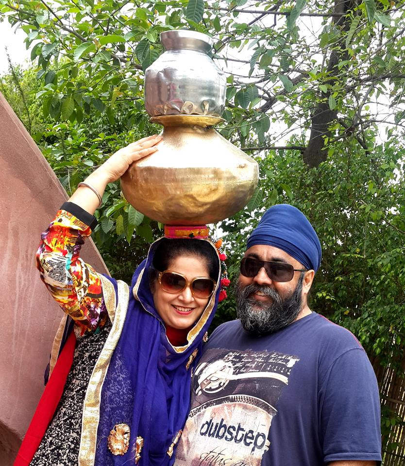 Manmeet Singh  And His Beautiful Wife