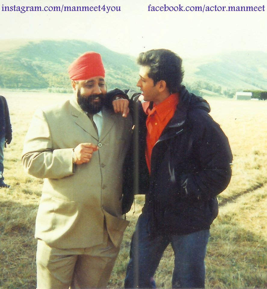 Manmeet Singh  With Hrithik Roshan