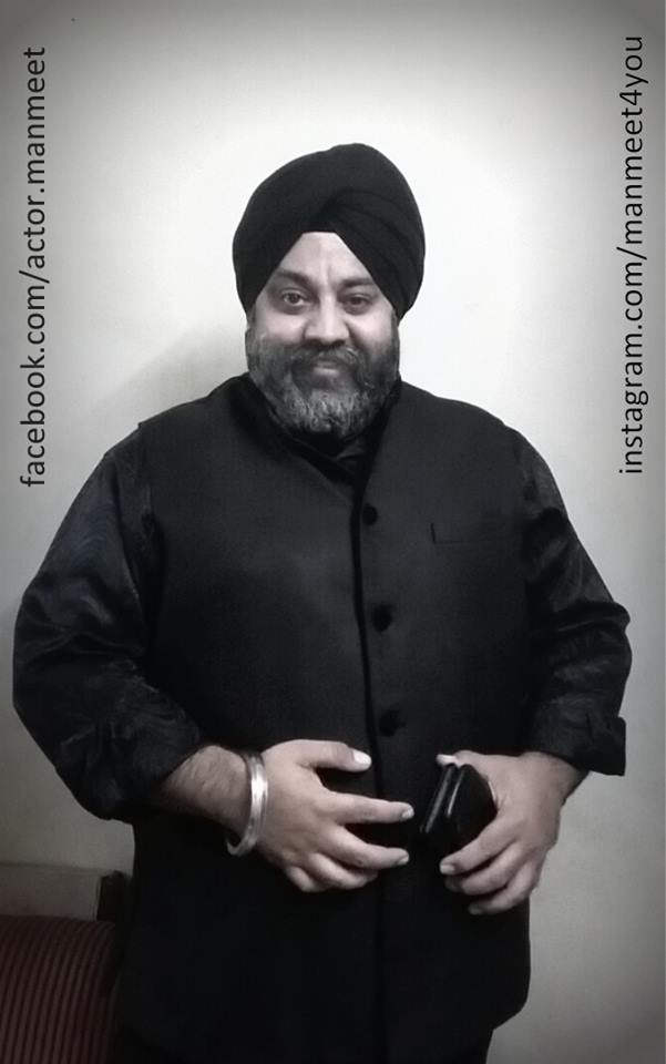 Manmeet Singh In Black Shirt