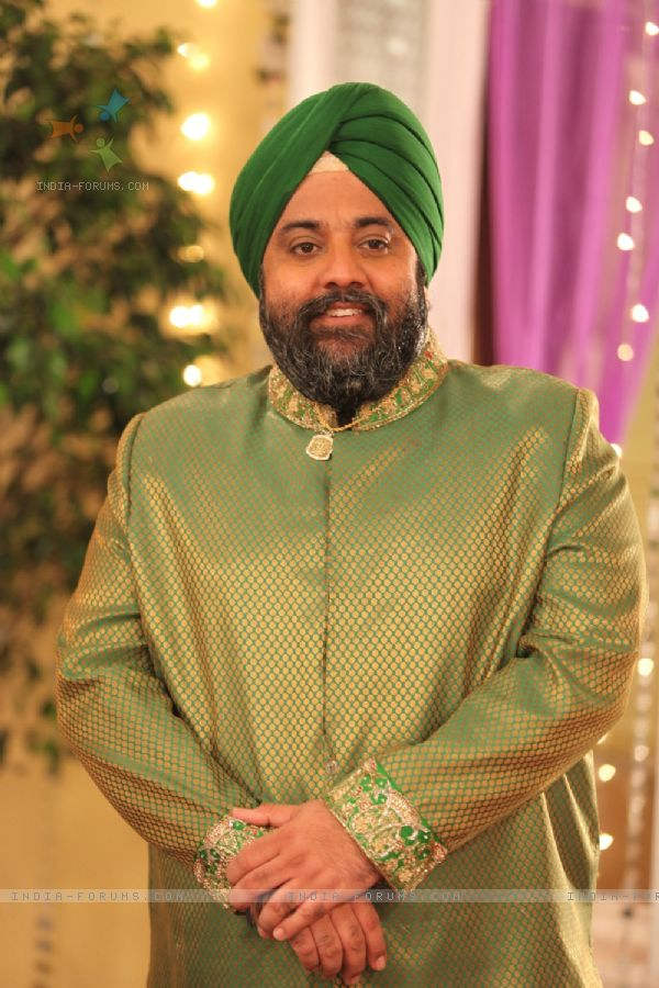 Manmeet Singh In Green Turban