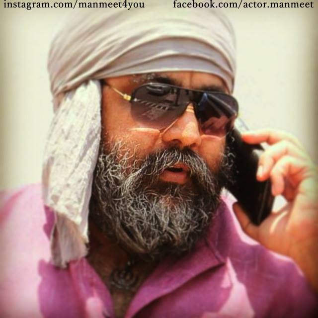 Manmeet Singh Talking On Phone