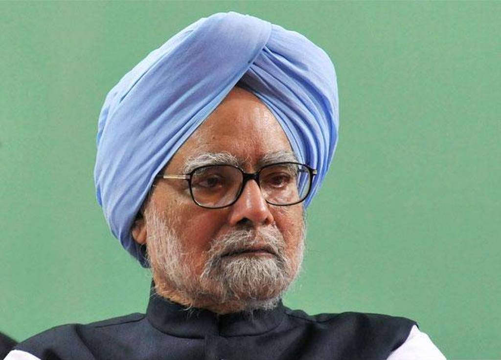 Closeup Of Dr Manmohan Singh
