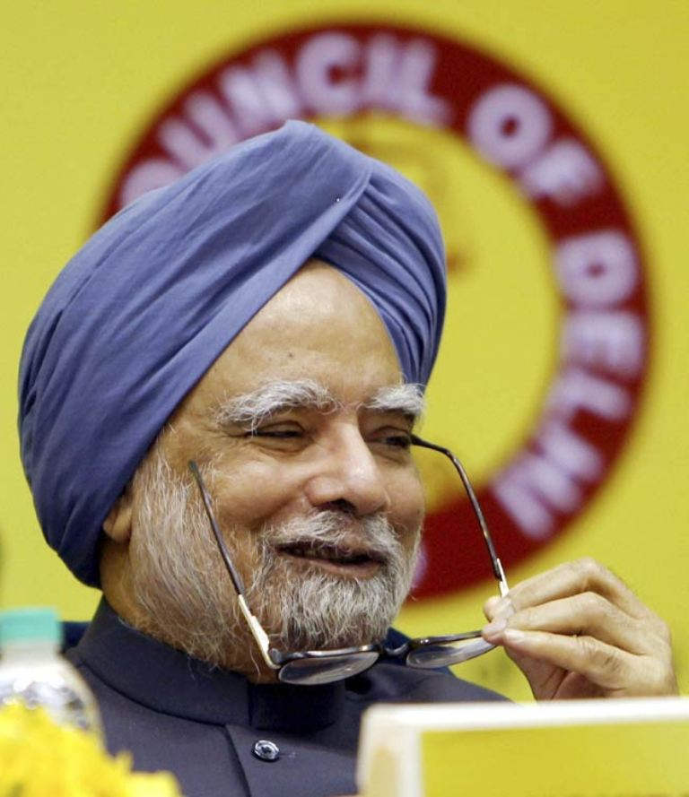 Manmohan Singh Holding Speacs