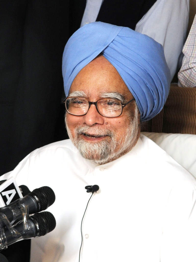 Manmohan Singh With Media