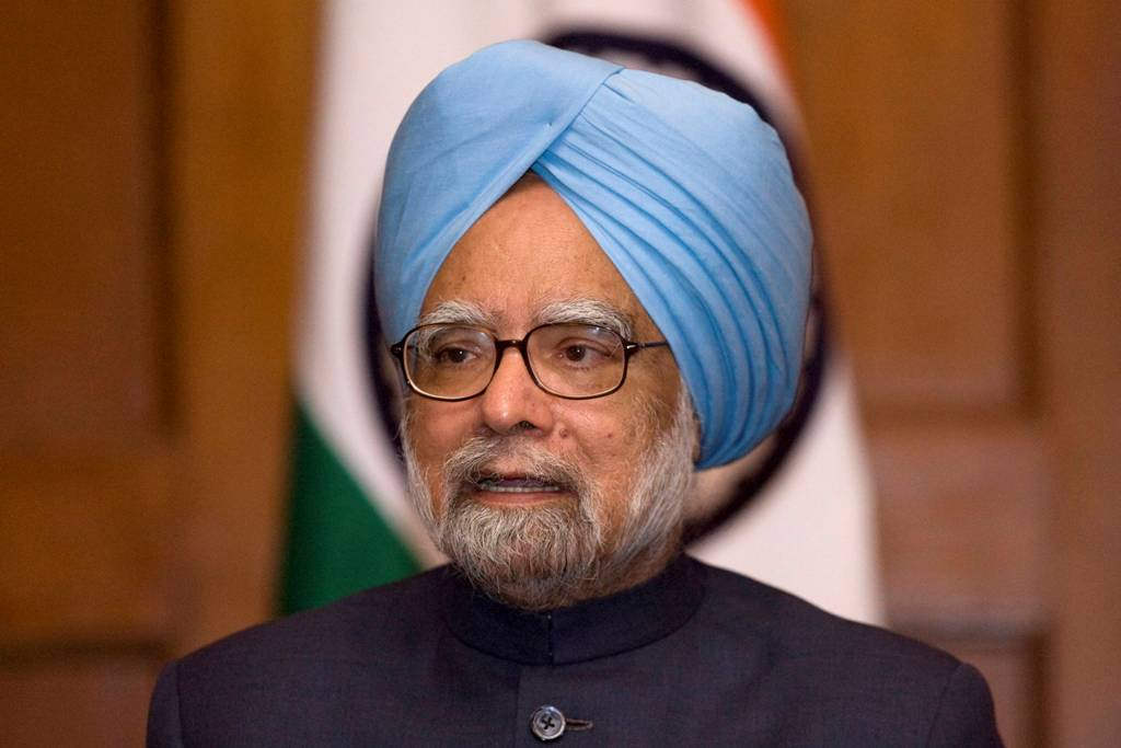 Politician Manmohan Singh Closeup