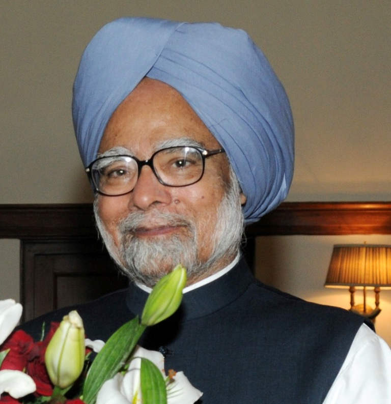 Smiling Face Of Dr  Manmohan Singh
