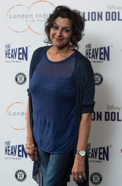 Meera Syal Looking Awesome In Blue Dress
