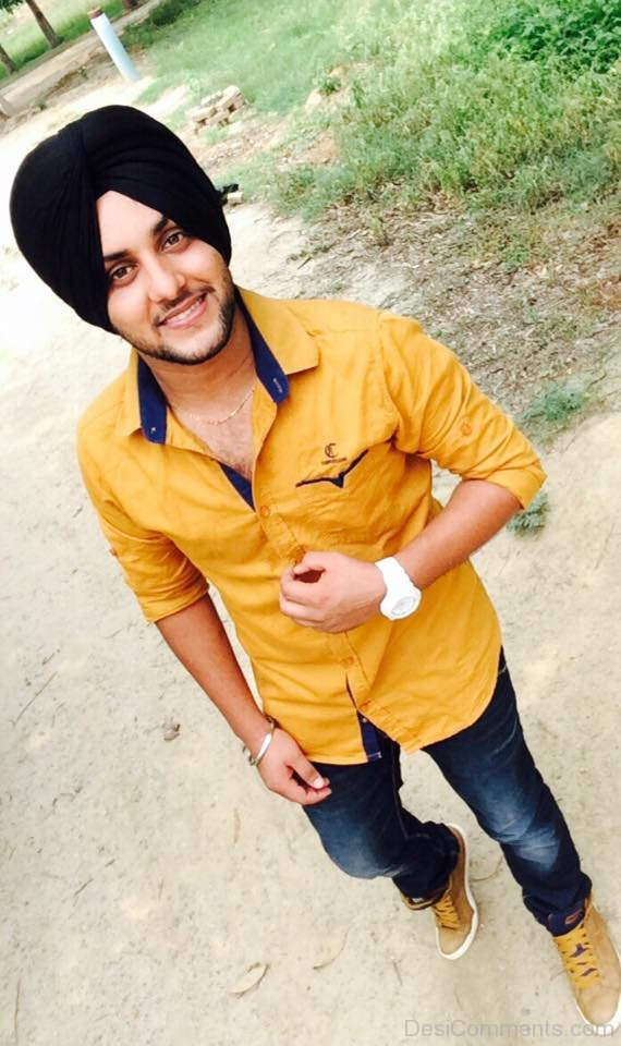 Mehtab Virk In Yellow Shirt