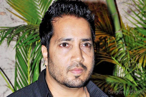 Close Up Face Photo Of Mika Singh