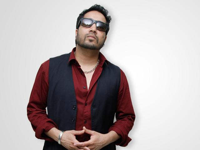 Mika Singh In Red Shirt