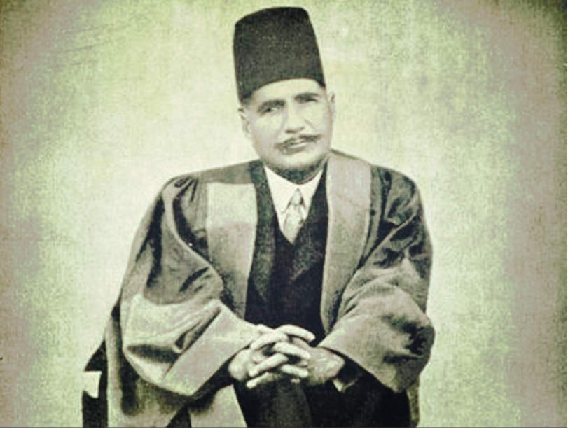 Mohammed Iqbal Wearing Gown