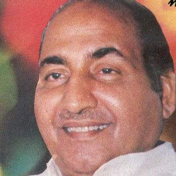 Close Up Face Pic Of Mohammed Rafi