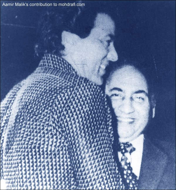 Dharmendra With Mohammed Rafi