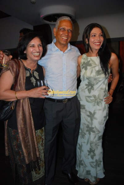 Mohinder Amarnath With Wife And Shilpa Shukla