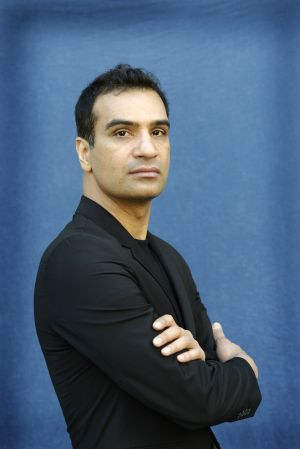 Nadeem Aslam In Black Coat