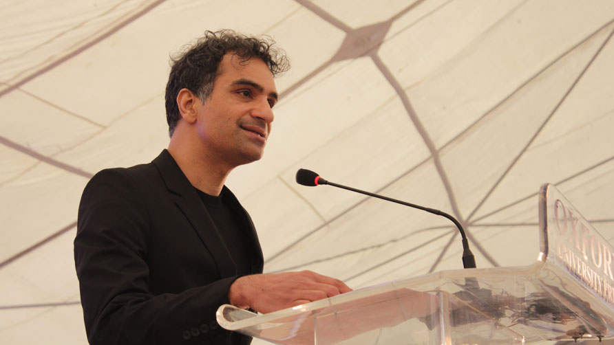 Novelist Nadeem Aslam Pic