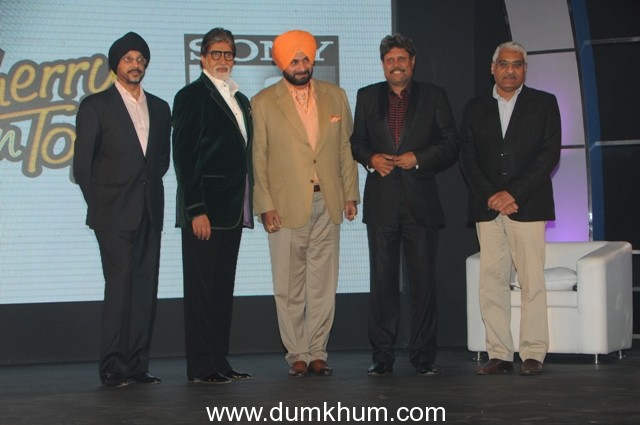 N.P. Singh,Amitabh Bachchan,Navjot Singh Sidhu And Kapil Dev