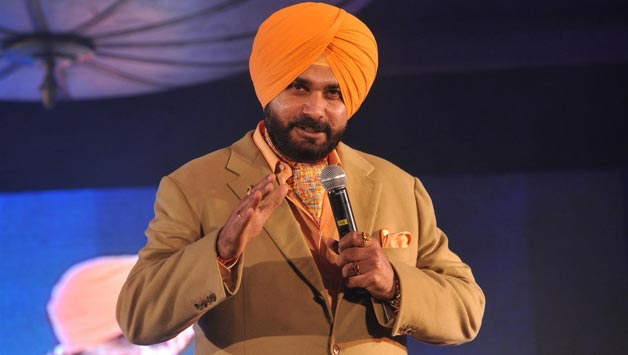 Navjot Singh Sidhu In Yellow Coat