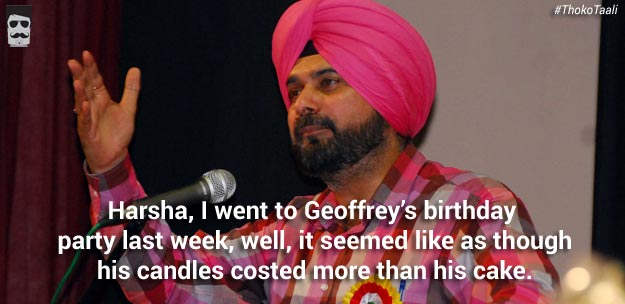 Navjot Singh Sidhu Wearing Pink Turban