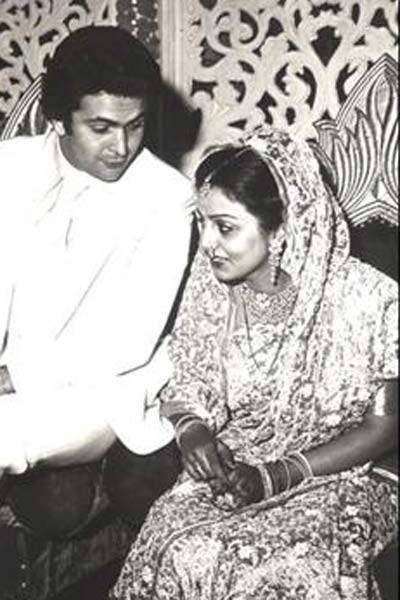 Neetu Singh And Rishi Kapoor Marriage Pic
