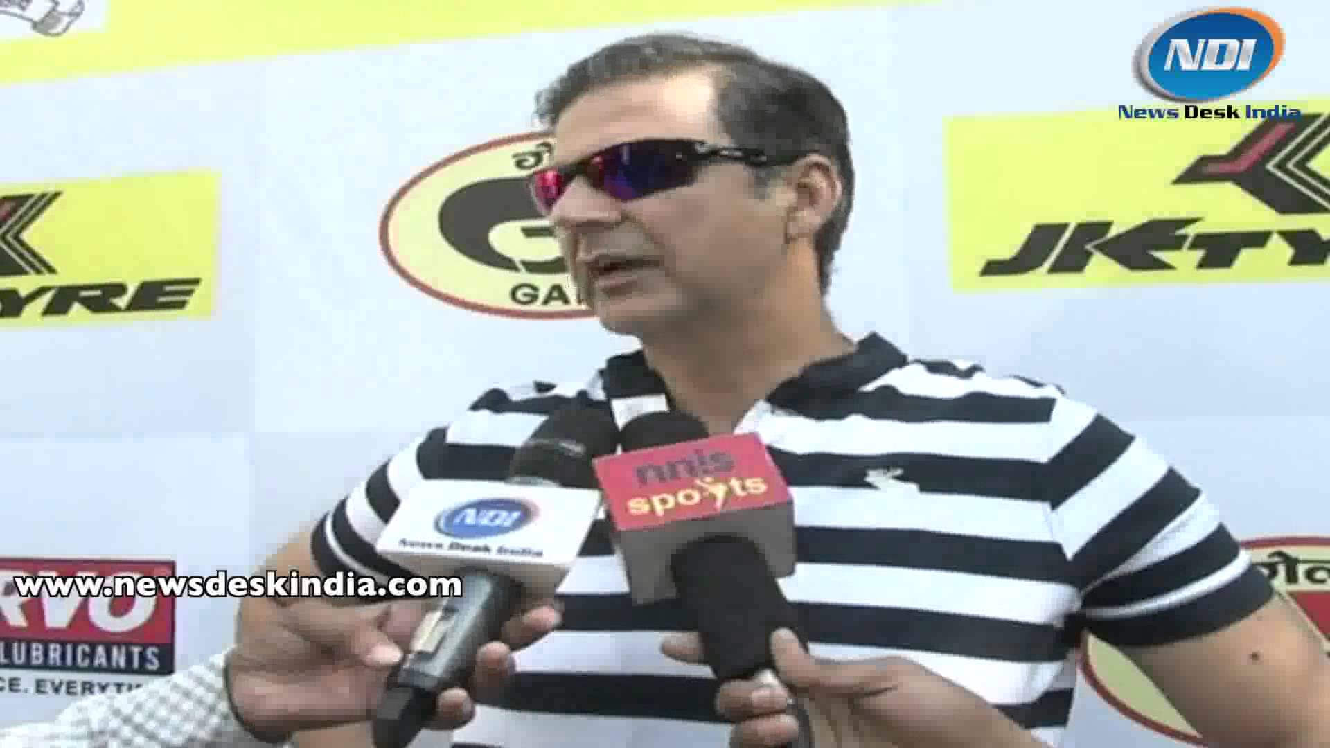 Nikhil Chopra During Interview