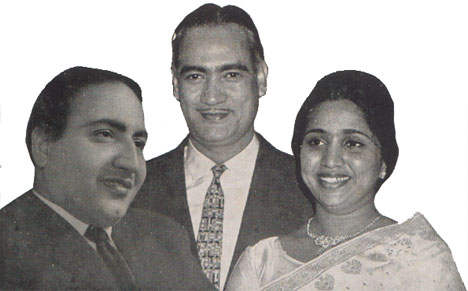 Mohammad Rafi,O. P. Nayyar And Asha Bhosle