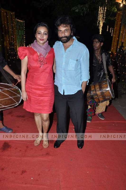 Pavan Malhotra  And His Wife On Red Carpet