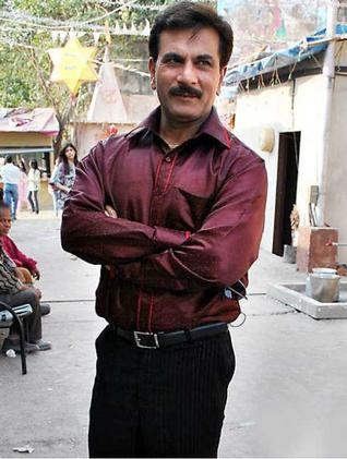 Pavan Malhotra  Wear Red Shirt