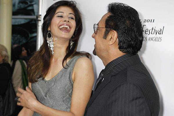 Pooja Batra Laughing With Co-star