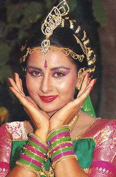 Poonam Dhillon In Traditional Dress