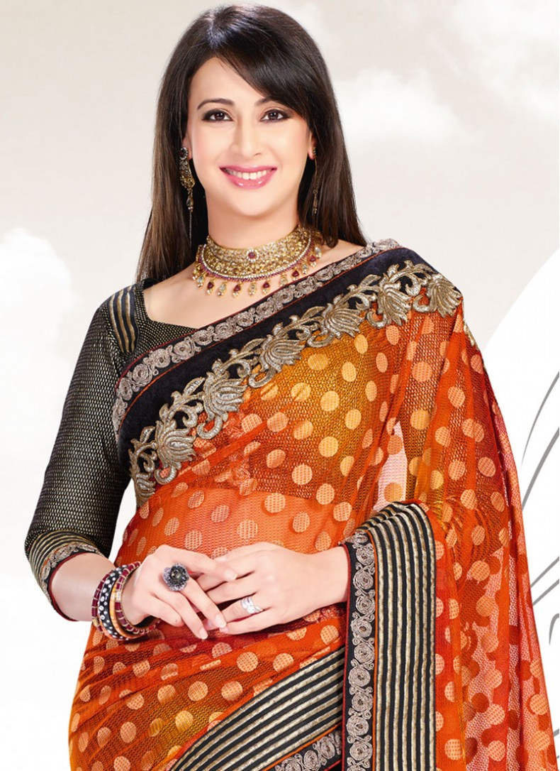 Preeti Jhangiani Wearing Saree