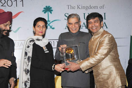 Mrs Preneet Kaur Holding Award