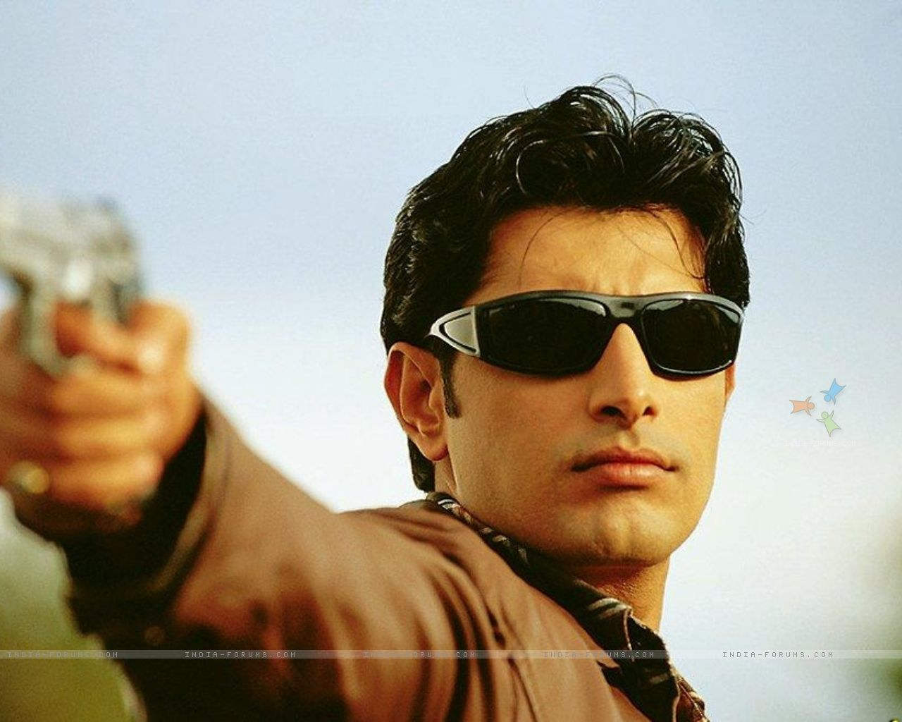 Priyanshu Chatterjee Holding Gun