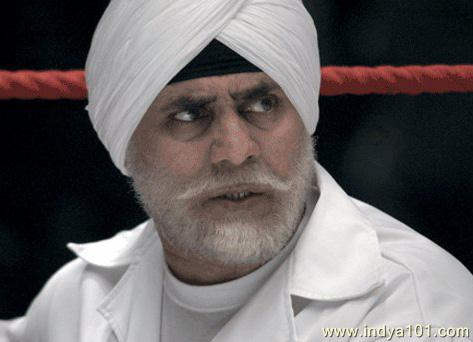 Puneet Issar Wearing White Turban