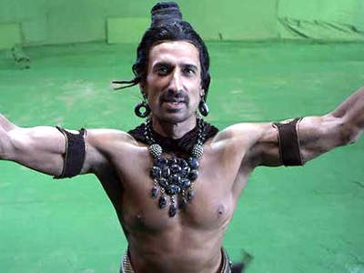Actor Rahul Dev On Shoot