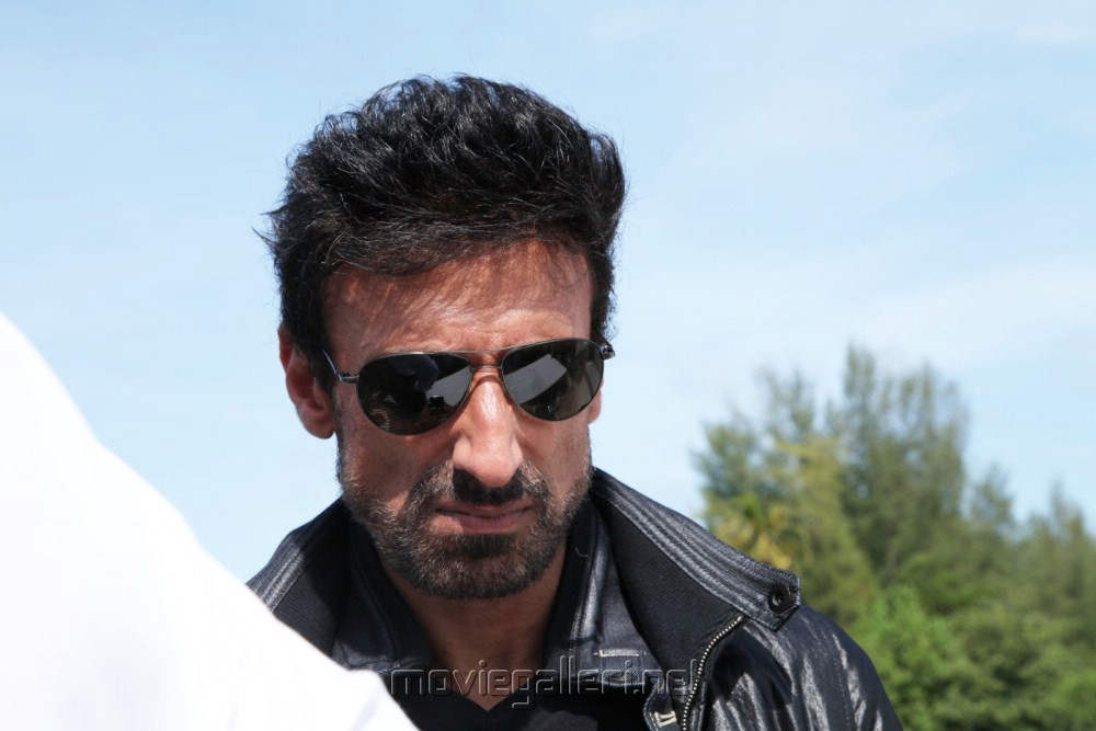 Actor Rahul Dev Wearing Black Goggles