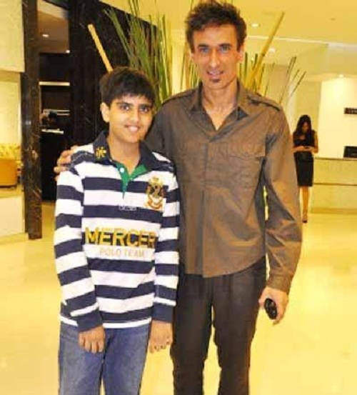 Rahul Dev And His Son