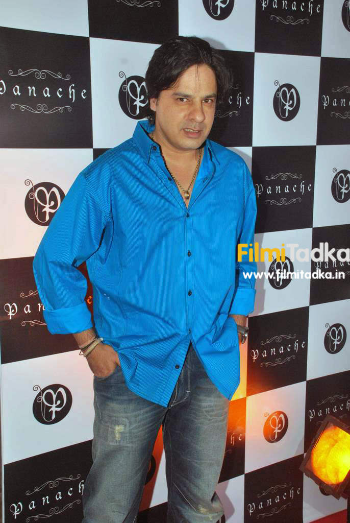 Rahul Roy In Blue Shirt