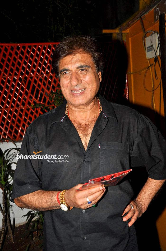 Raj Babbar In Black Shirt
