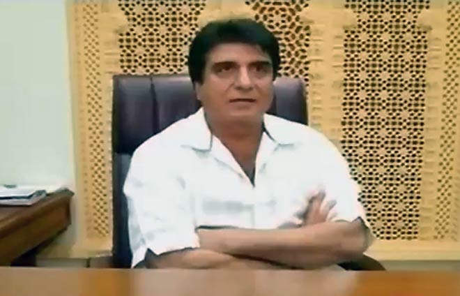 Raj Babbar In Office