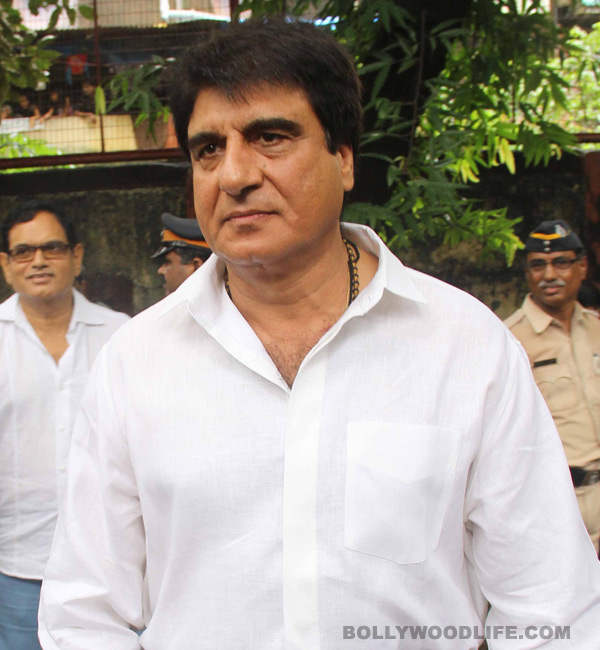 Raj Babbar In White Shirt