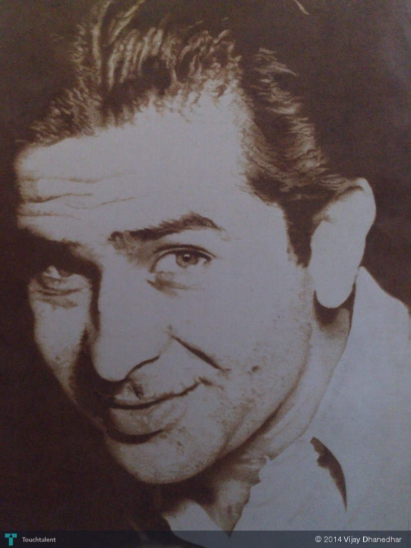 Actor Raj Kapoor Closeup Picture