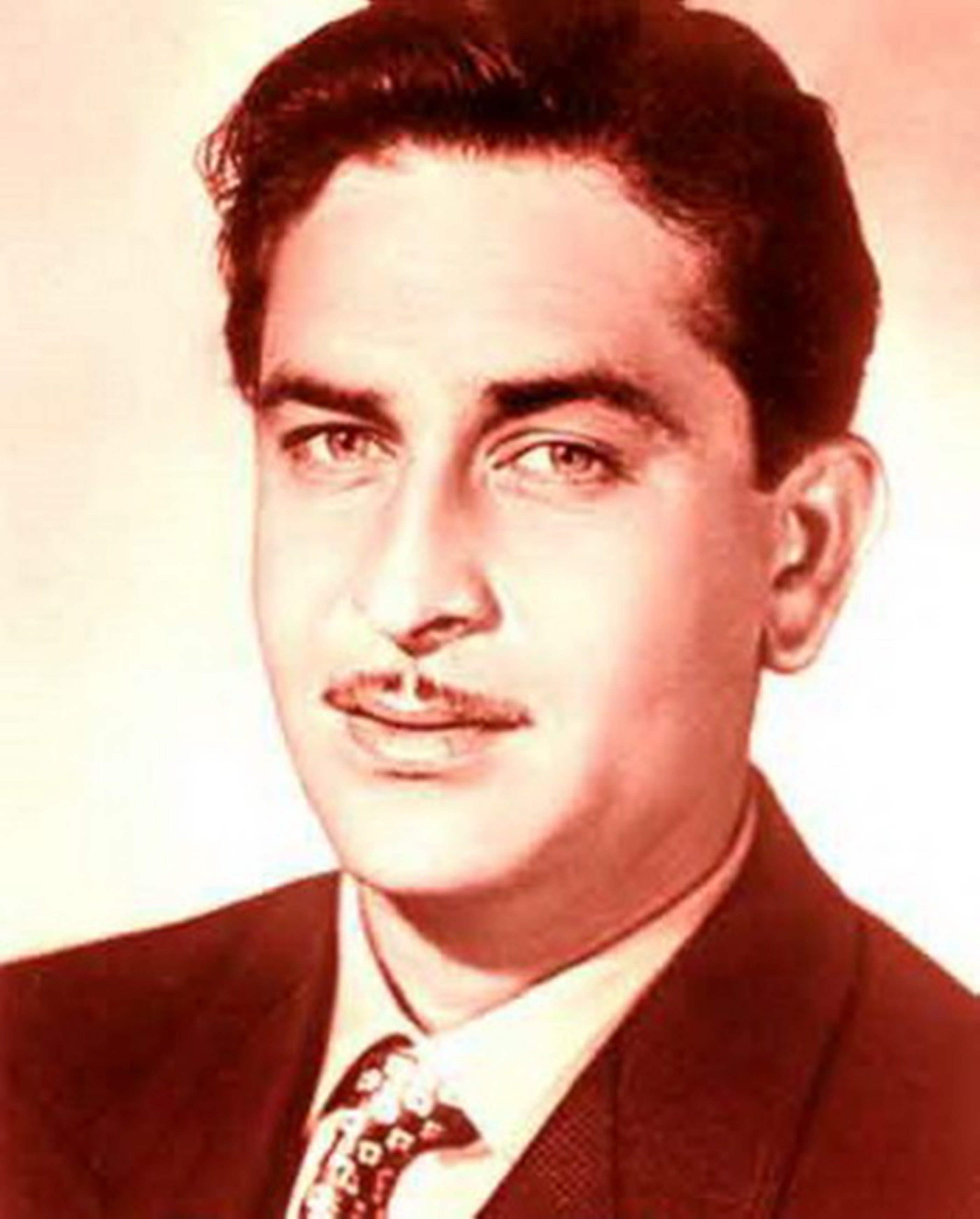 Closeup Of Raj Kapoor Image