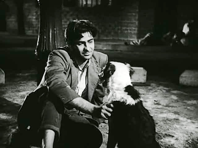 Raj Kapoor On Shoot
