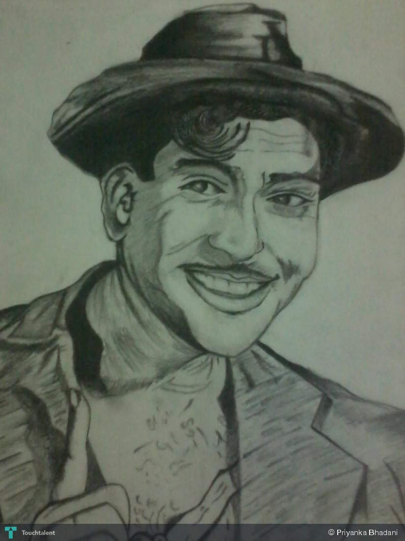 Raj Kapoor Sketch