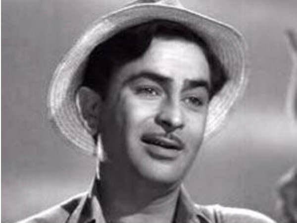 Raj Kapoor Wearing Hat