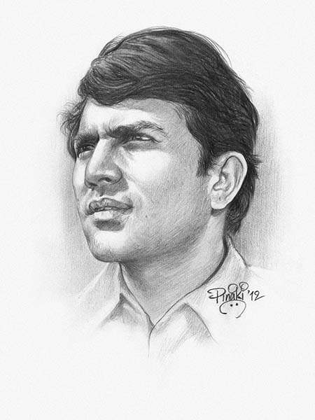 Rajesh Khanna Sketch