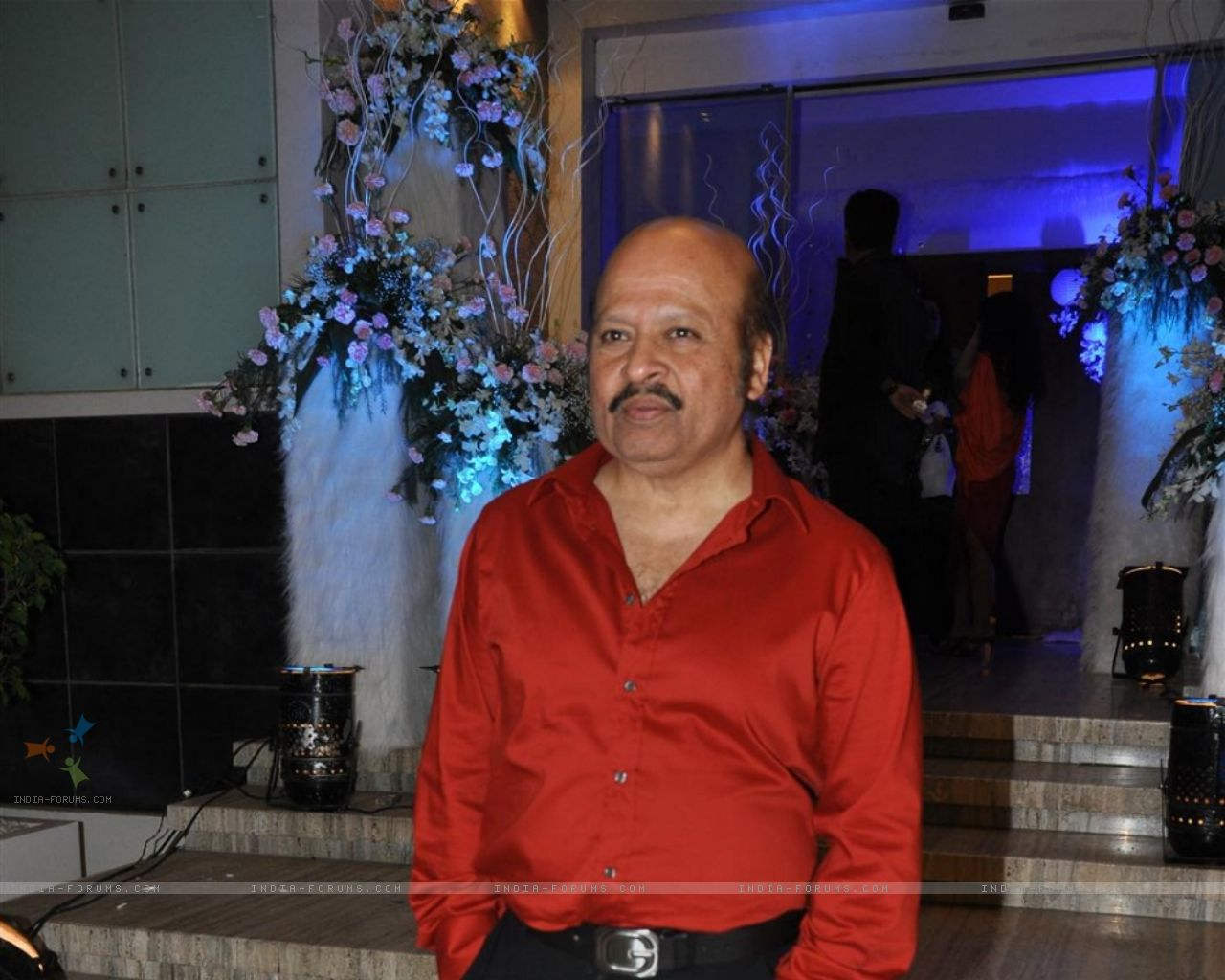 Rajesh Roshan  In Red Shirt
