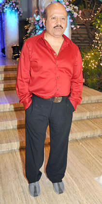 Rajesh Roshan  Wearing Red Shirt
